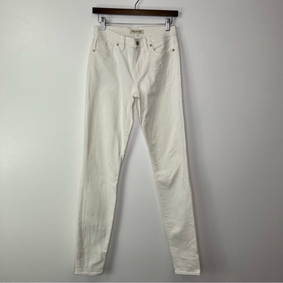 Madewell Skinny Skinny Jeans‎ White Size 27 - Picture 1 of 7